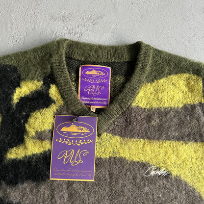 Gilet pull sans manches Corteiz Mohair