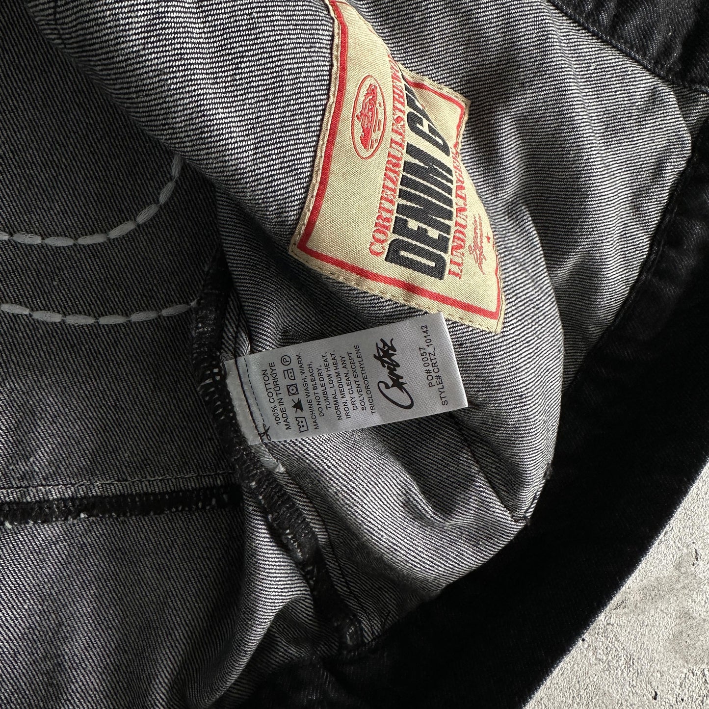 Veste en jean Corteiz