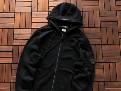 Sweat à capuche zippé C.P. Company