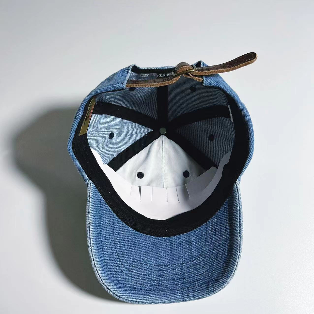 CASQUETTE EN JEAN DÉLAVÉ BUR x SUPREME