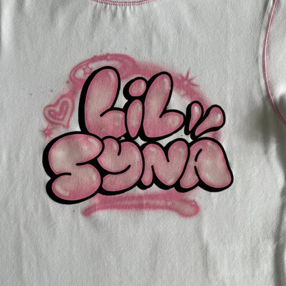 T-shirt court Synaworld pour femme