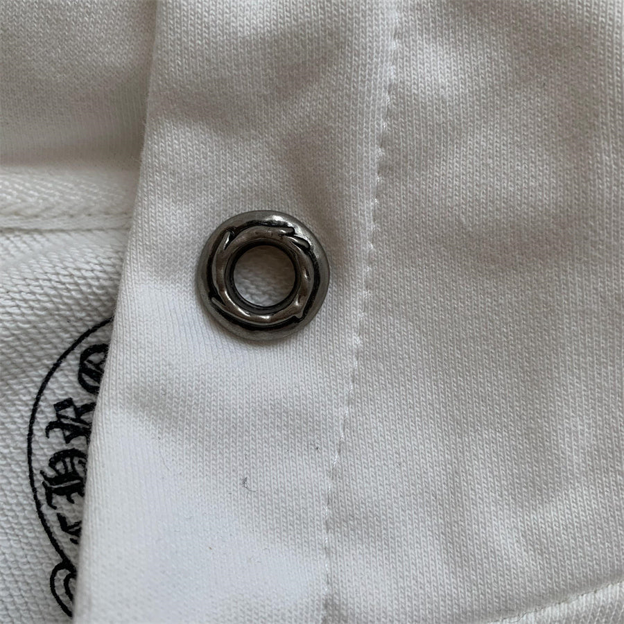 Sweat à capuche zippé Chrome Hearts