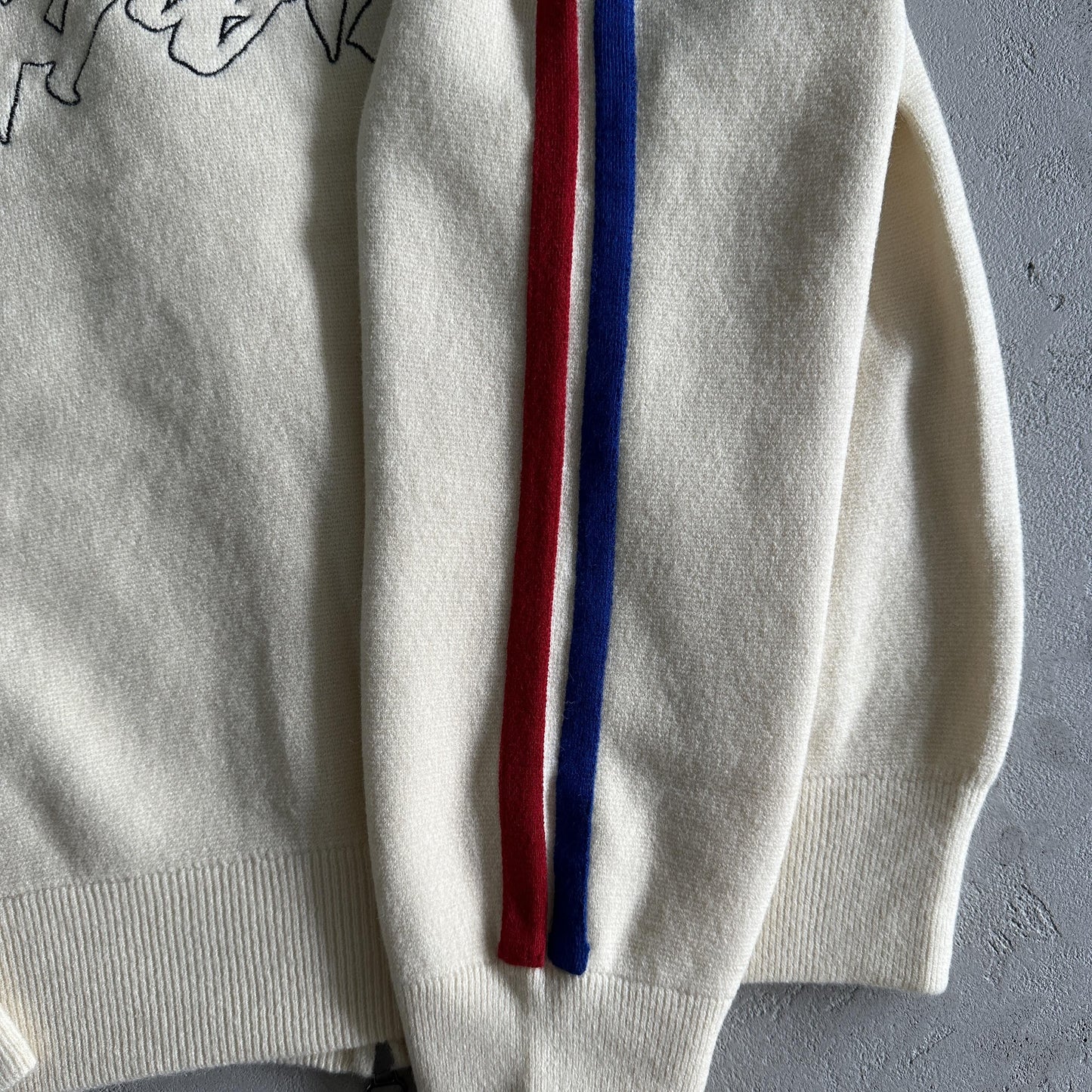 Polaire tricotée zippée Corteiz