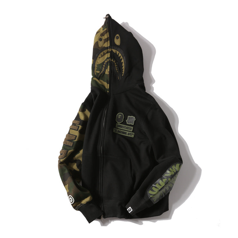 Bape x Undefeated Zip Hoodie