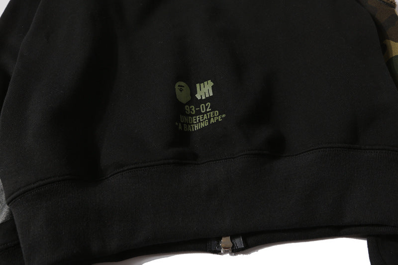 Bape x Undefeated Zip Hoodie