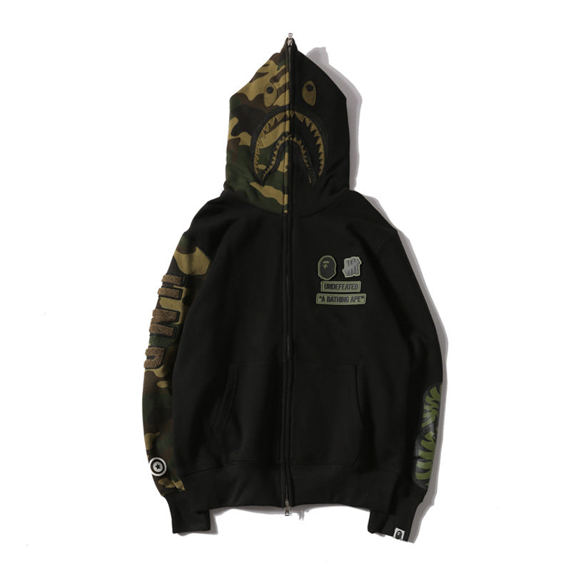 Bape x Undefeated Zip Hoodie