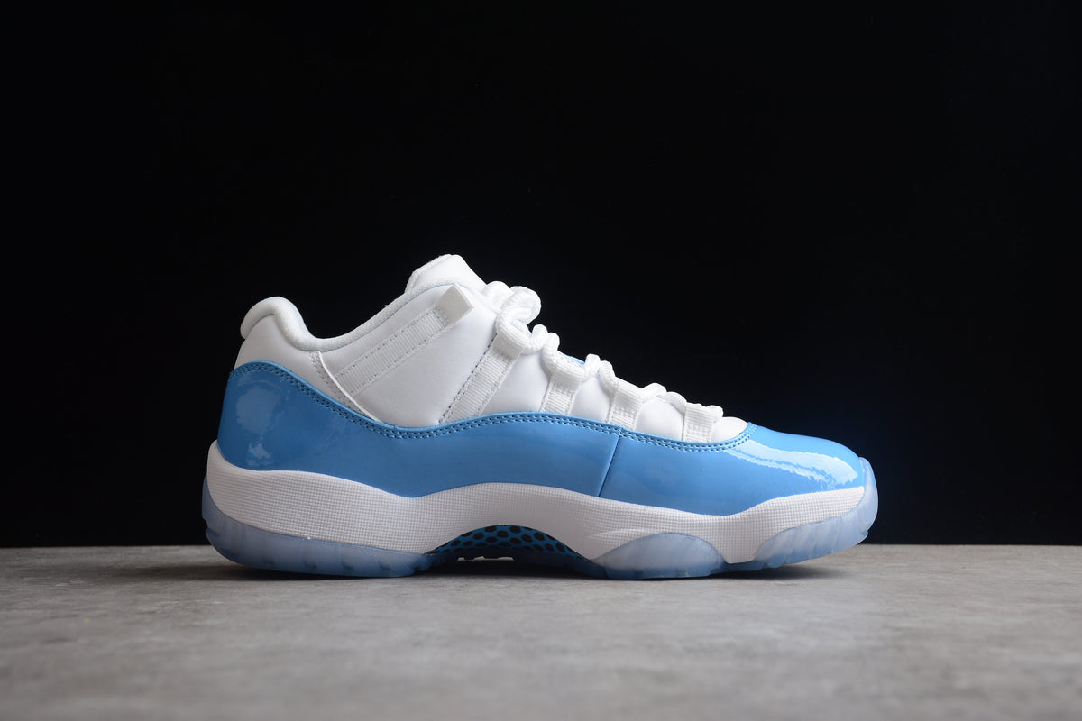 AJ 11 Low "Blanco y Azul Universitario"