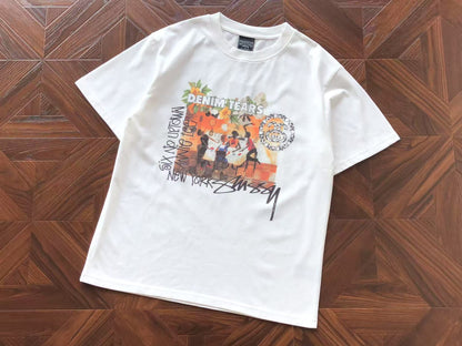 T-shirt Denim Tears x Stussy