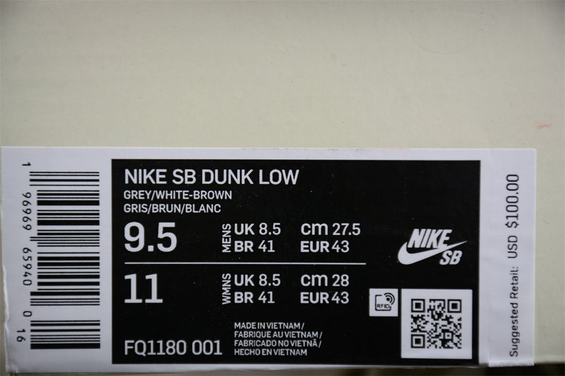 Nike SB Dunk Low x Yuto Horigome Wolf Grey