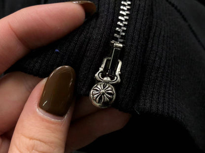 Sweat à capuche zippé Chrome Hearts