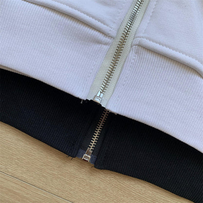 Sweat à capuche zippé Chrome Hearts
