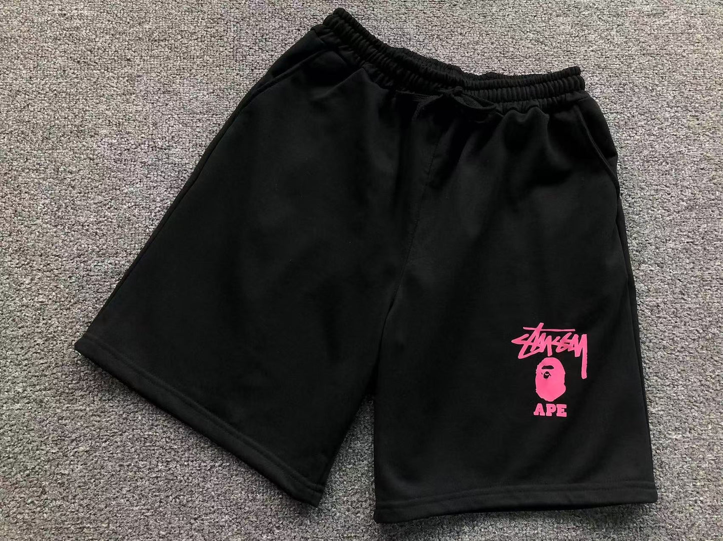 Short Bape x Stussy 19+
