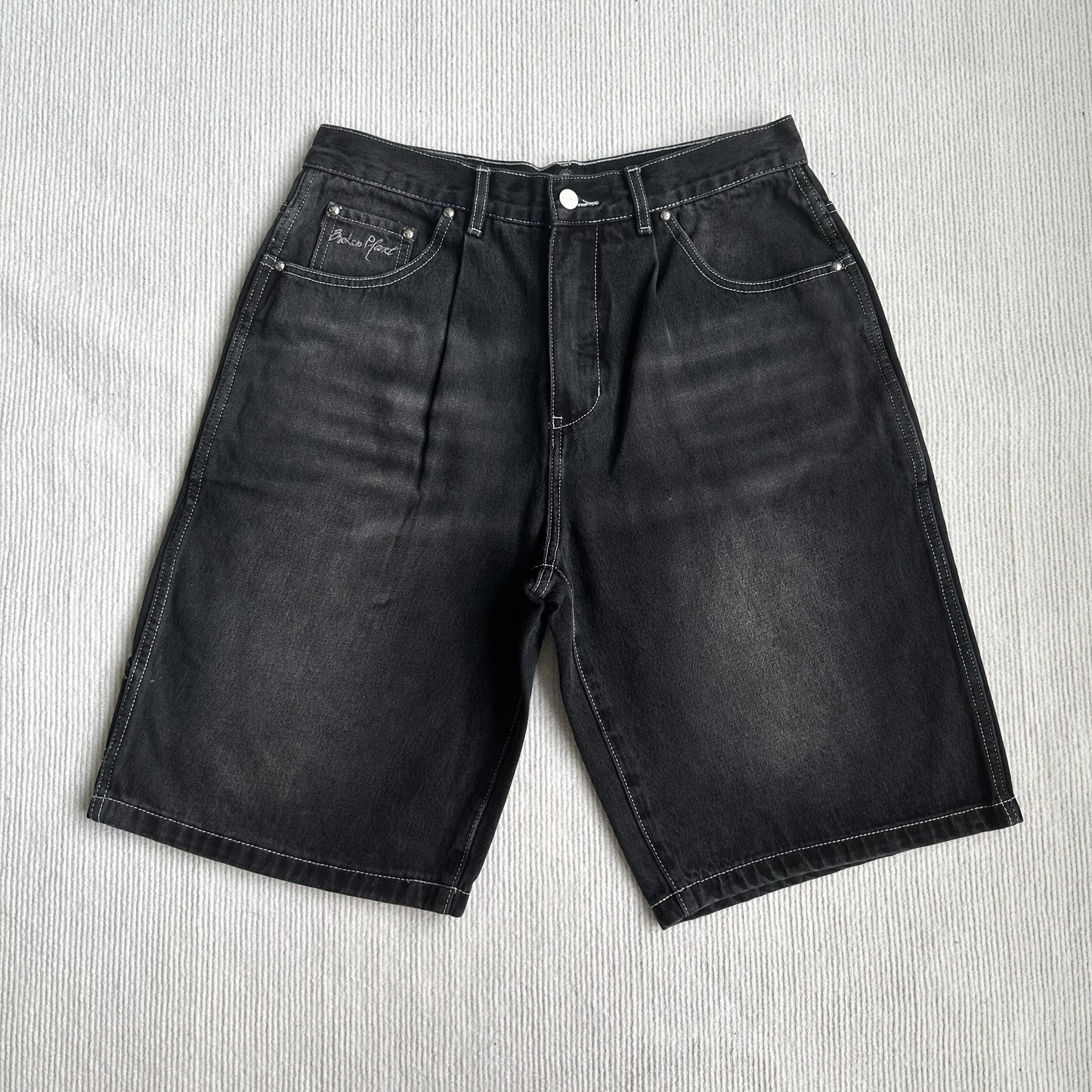 Short en jean Broken P