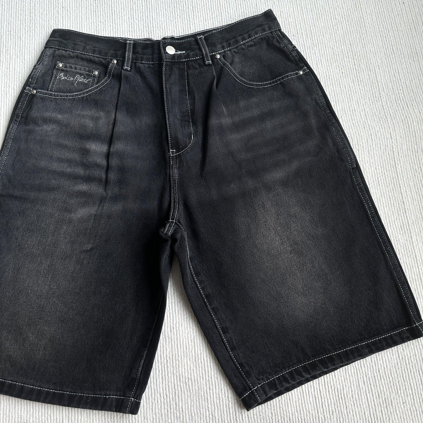 Short en jean Broken P