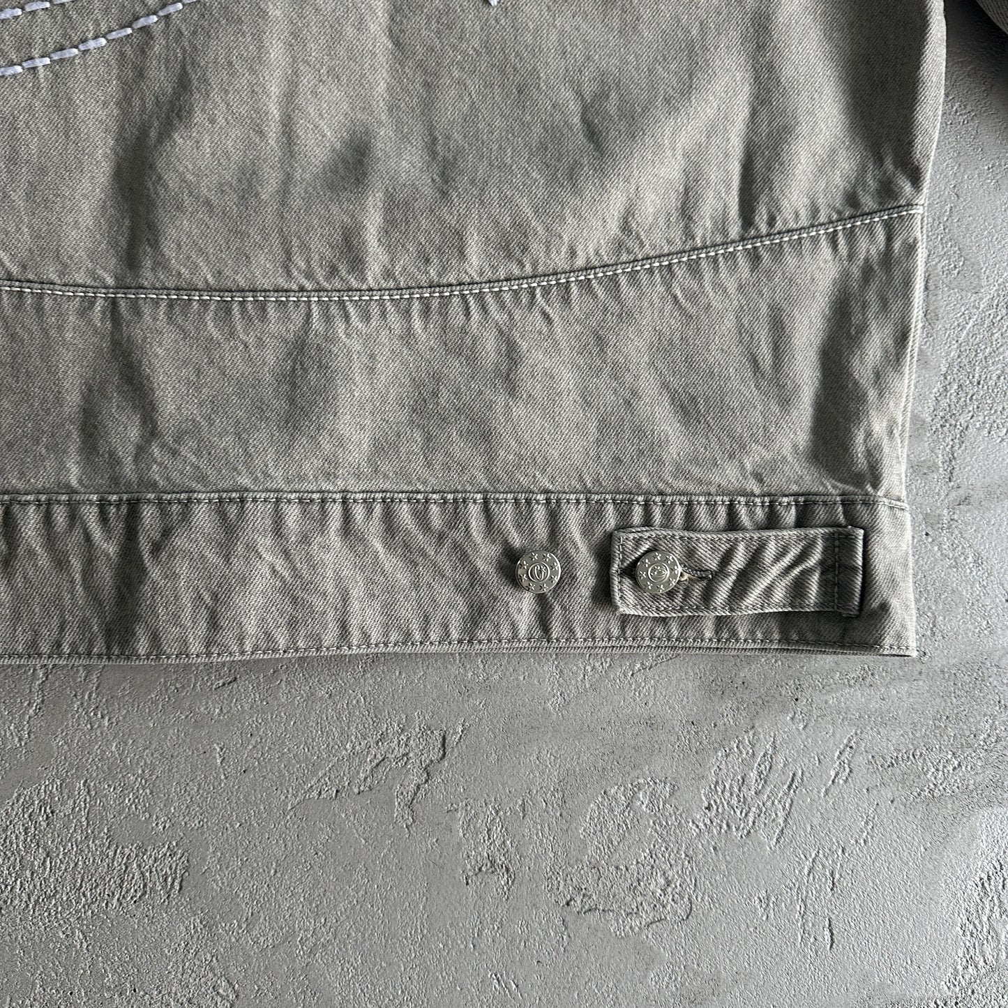 Corteiz Veste en Jean Gris