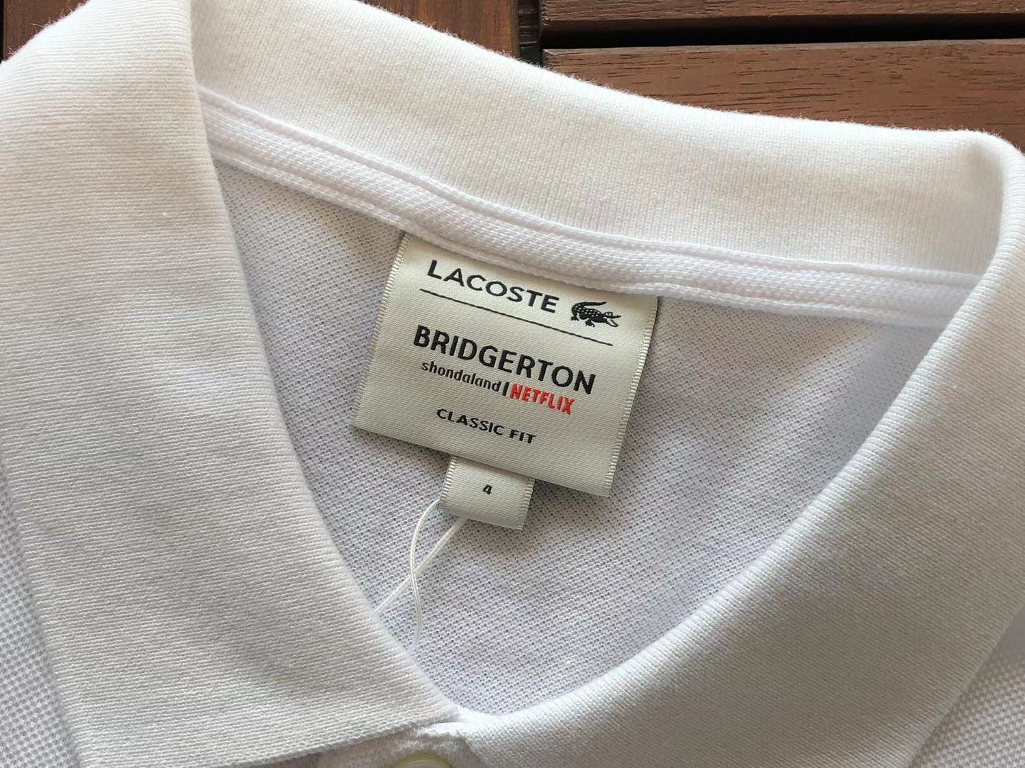 Collection de polos Lacoste x Netflix