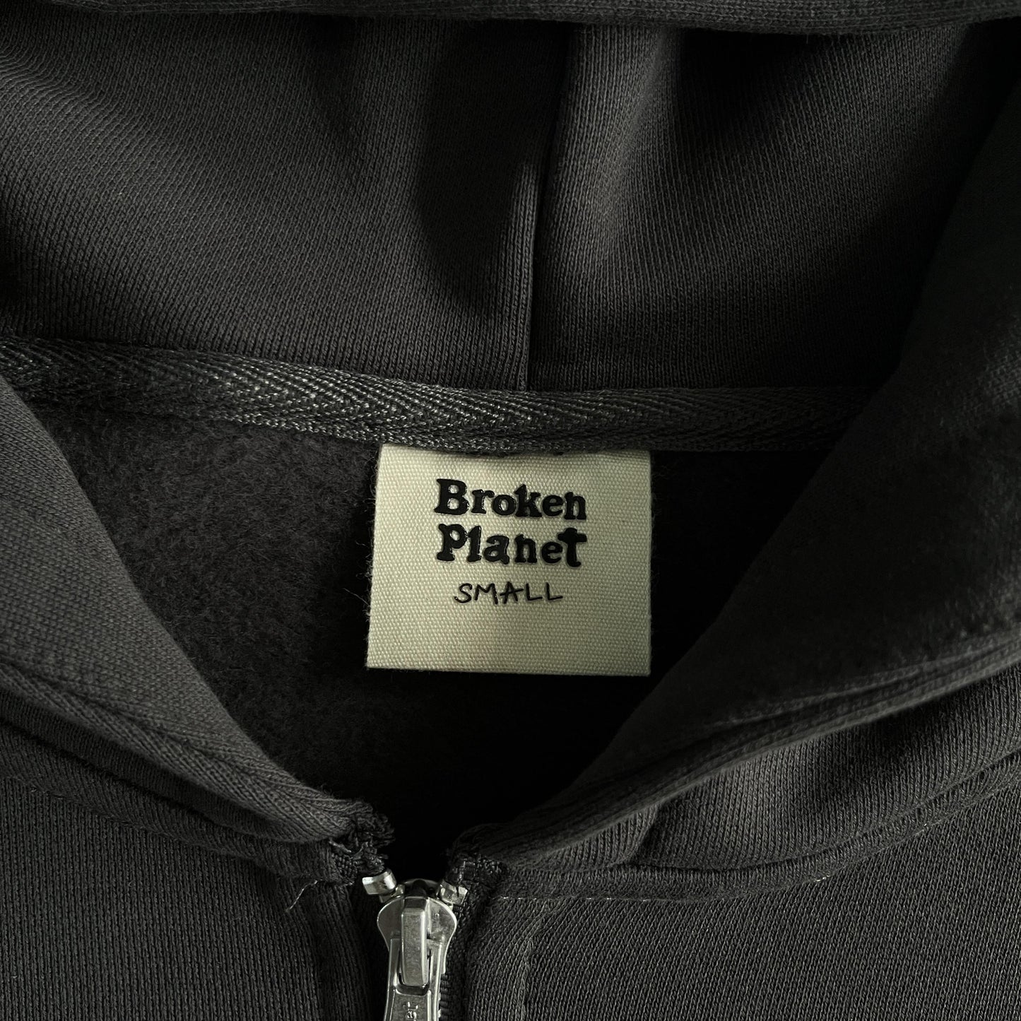Sweat à capuche zippé double Broken P