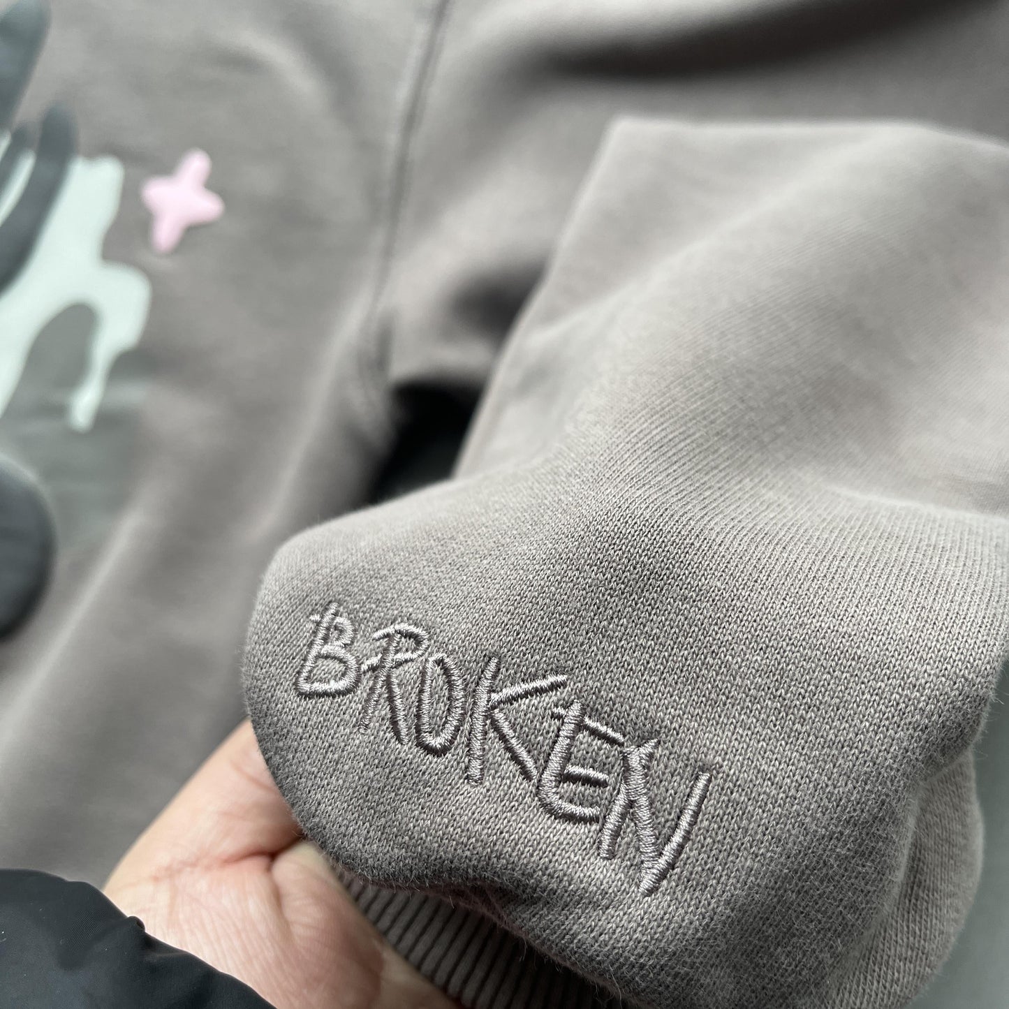 Sweat à capuche Cactus Rose Broken P Skin