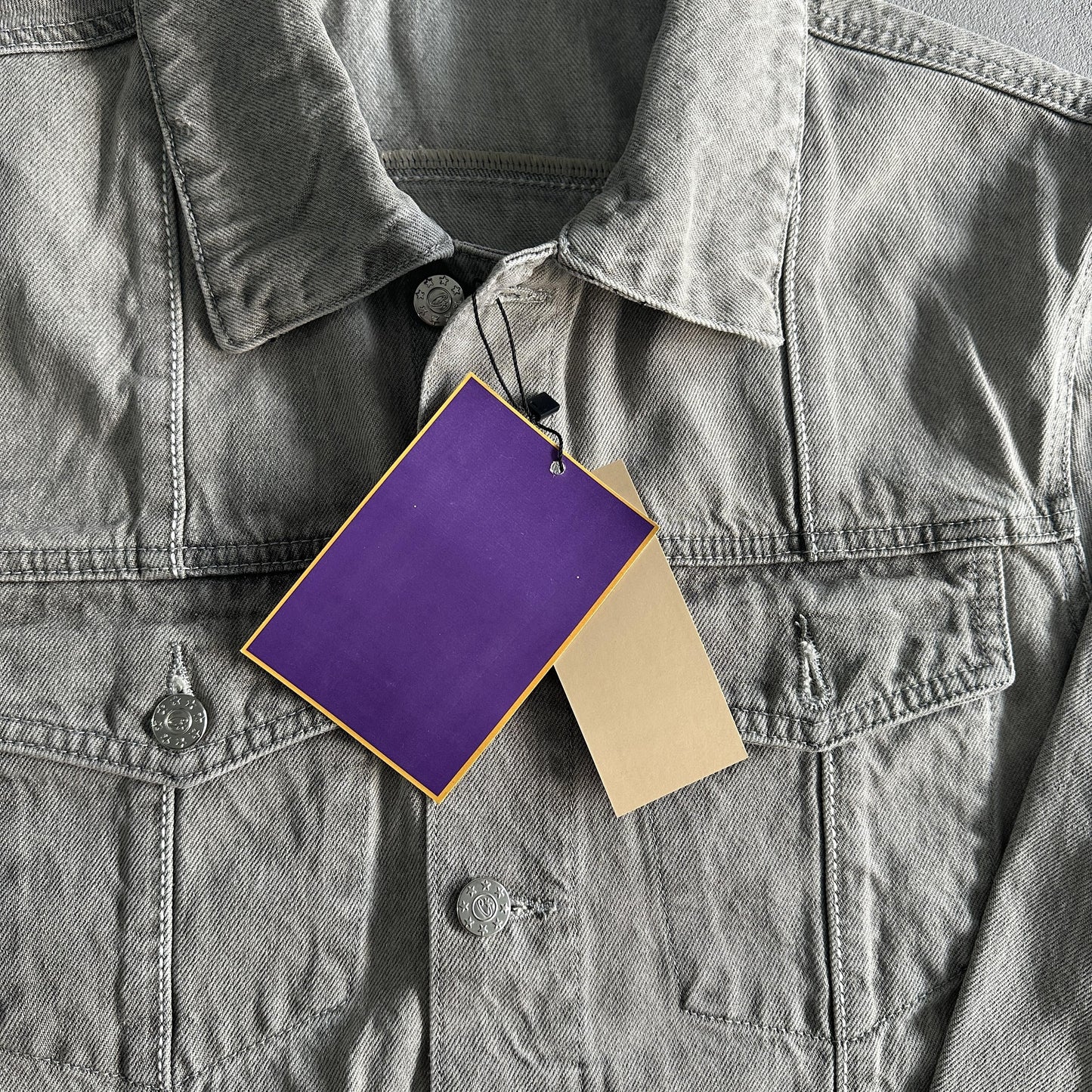 Corteiz Veste en Jean Gris