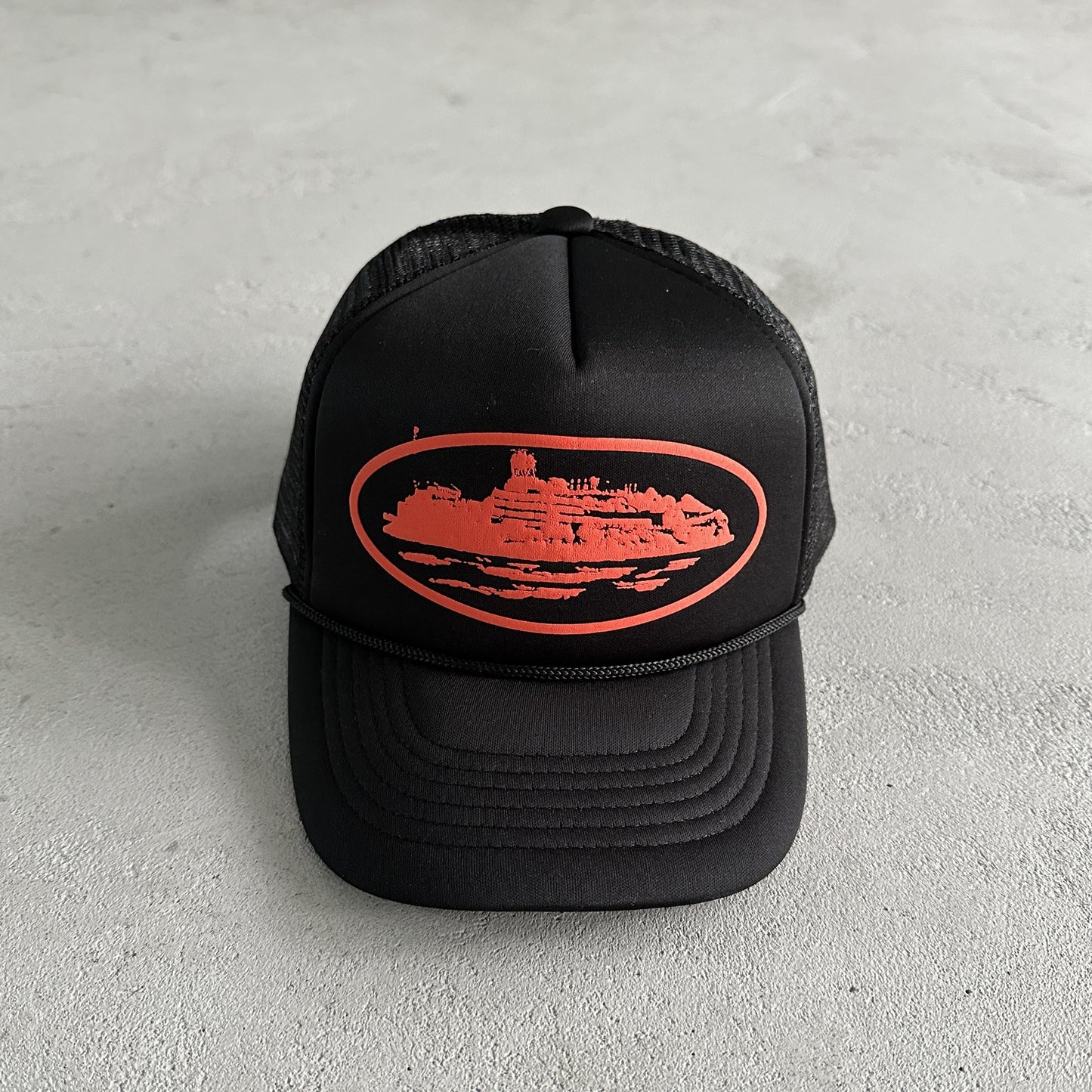 Casquette de camionneur en mousse imprimée Corteiz