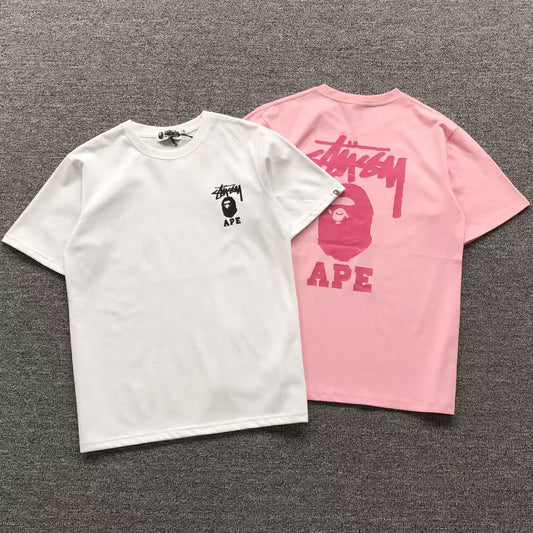 T-shirt Bape x Stussy