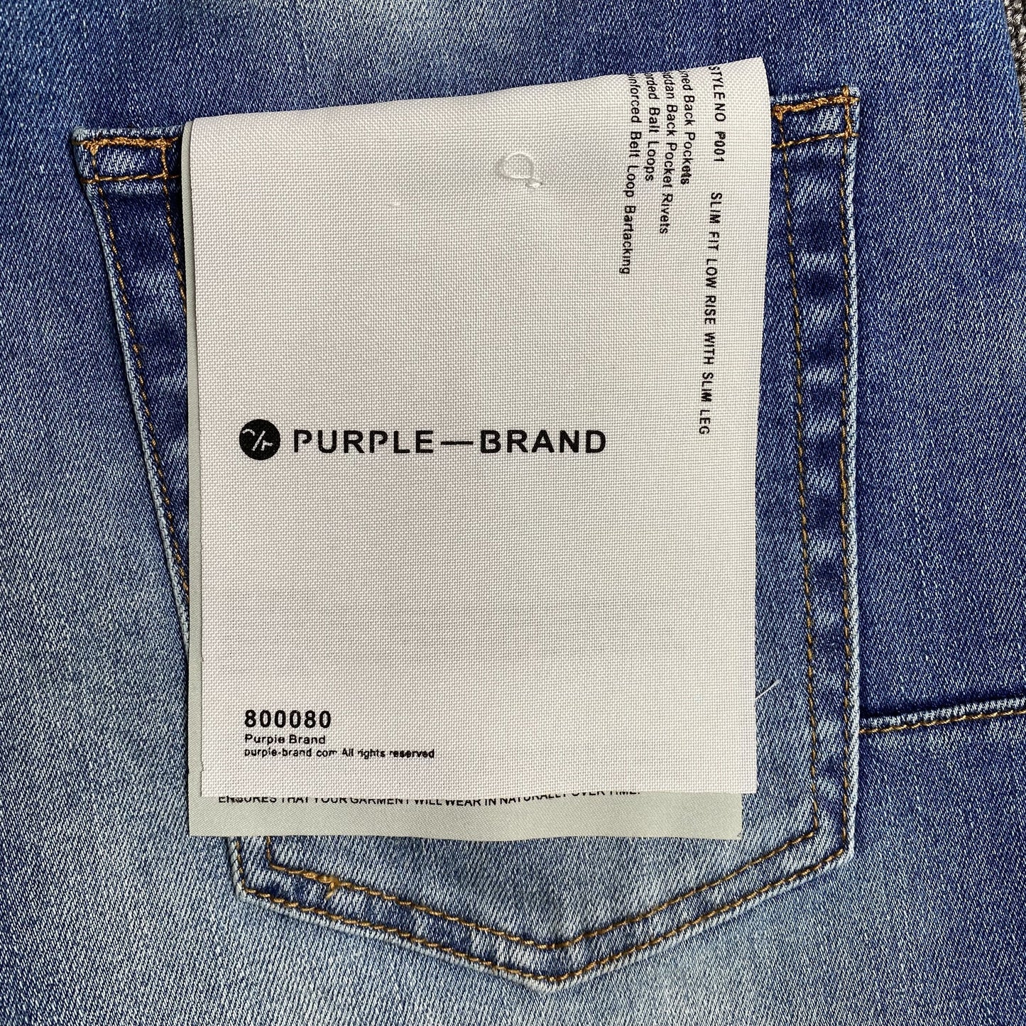 Jeans slim Purple Brand