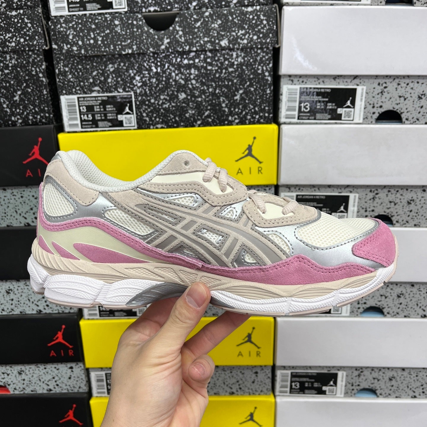 ASICS Gel-NYC Crème et Beige Minéral