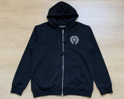 Sweat à capuche zippé Chrome Hearts