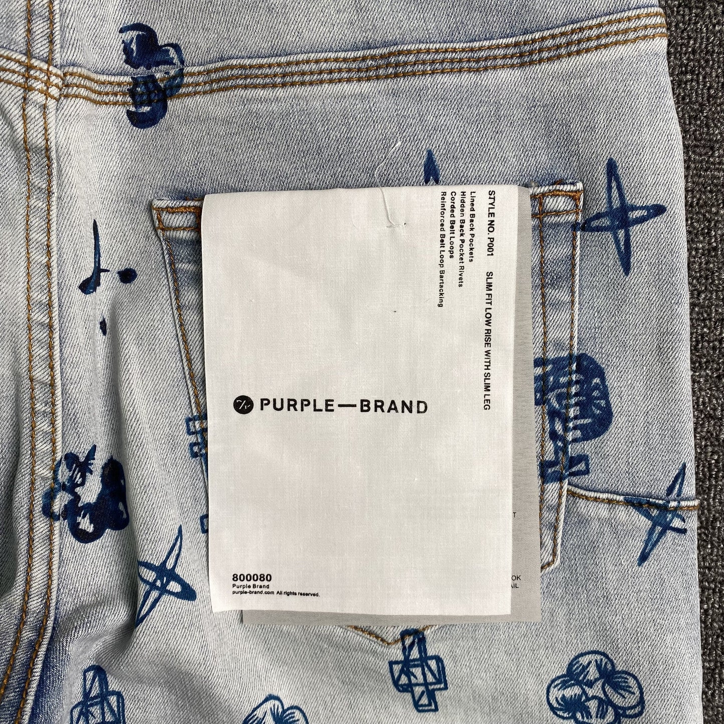 Jeans slim Purple Brand