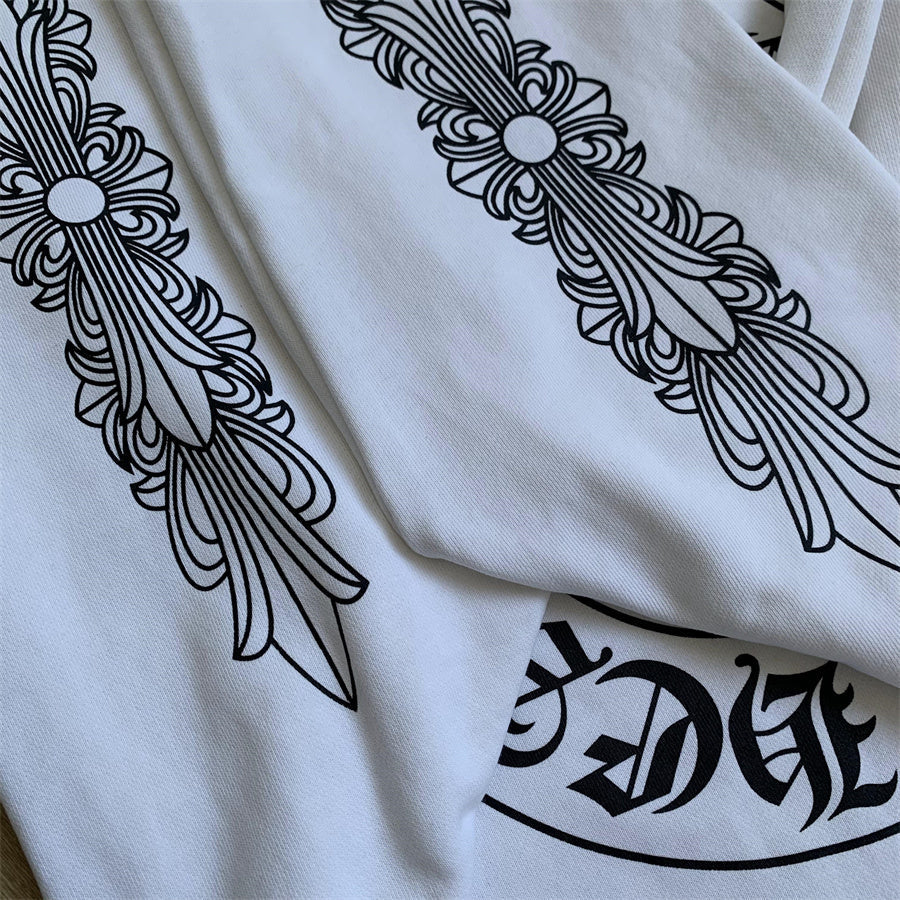 Sweat à capuche zippé Chrome Hearts