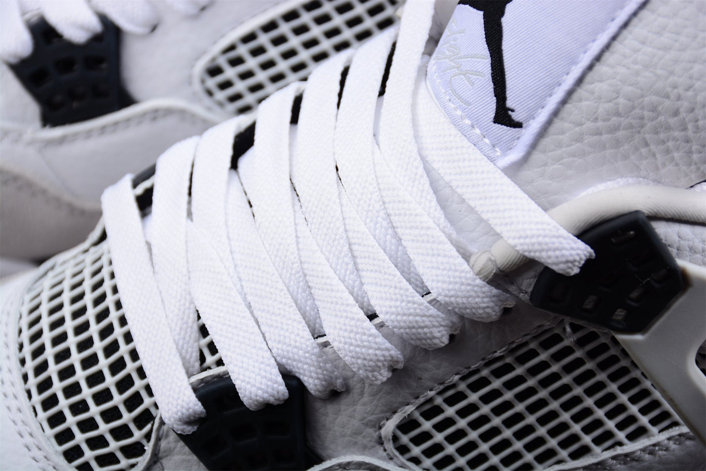 AJ 4 Military Black
