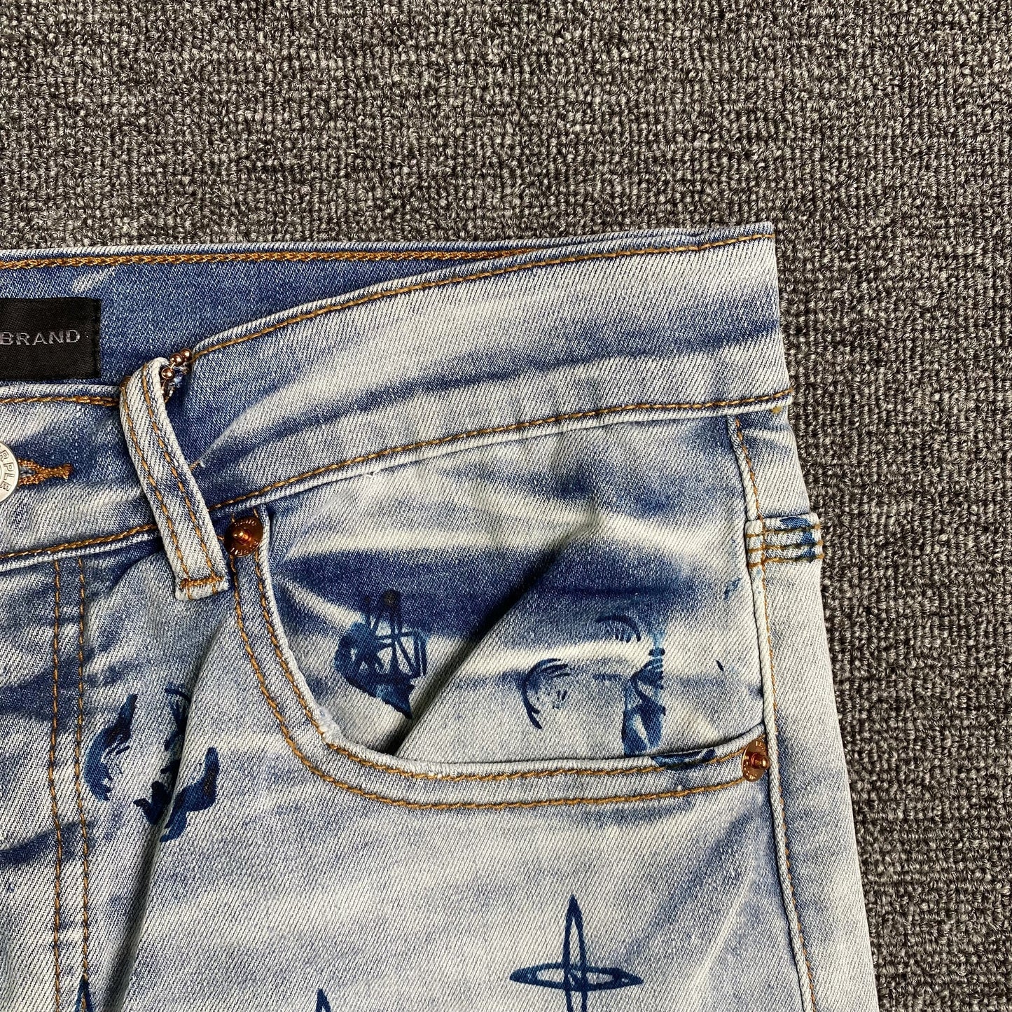 Jeans slim Purple Brand
