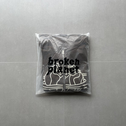 Sweat à capuche zippé Broken P Market Arctic
