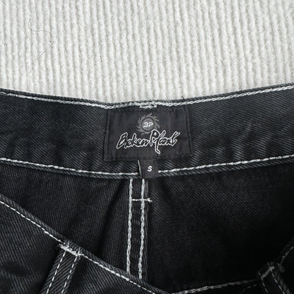 Short en jean Broken P