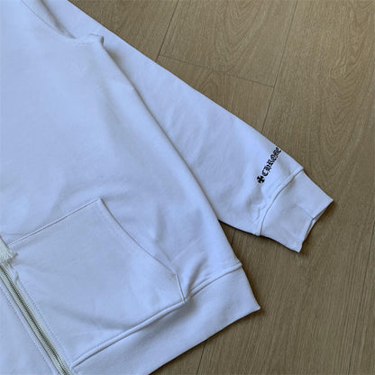 Sweat à capuche zippé Chrome Hearts