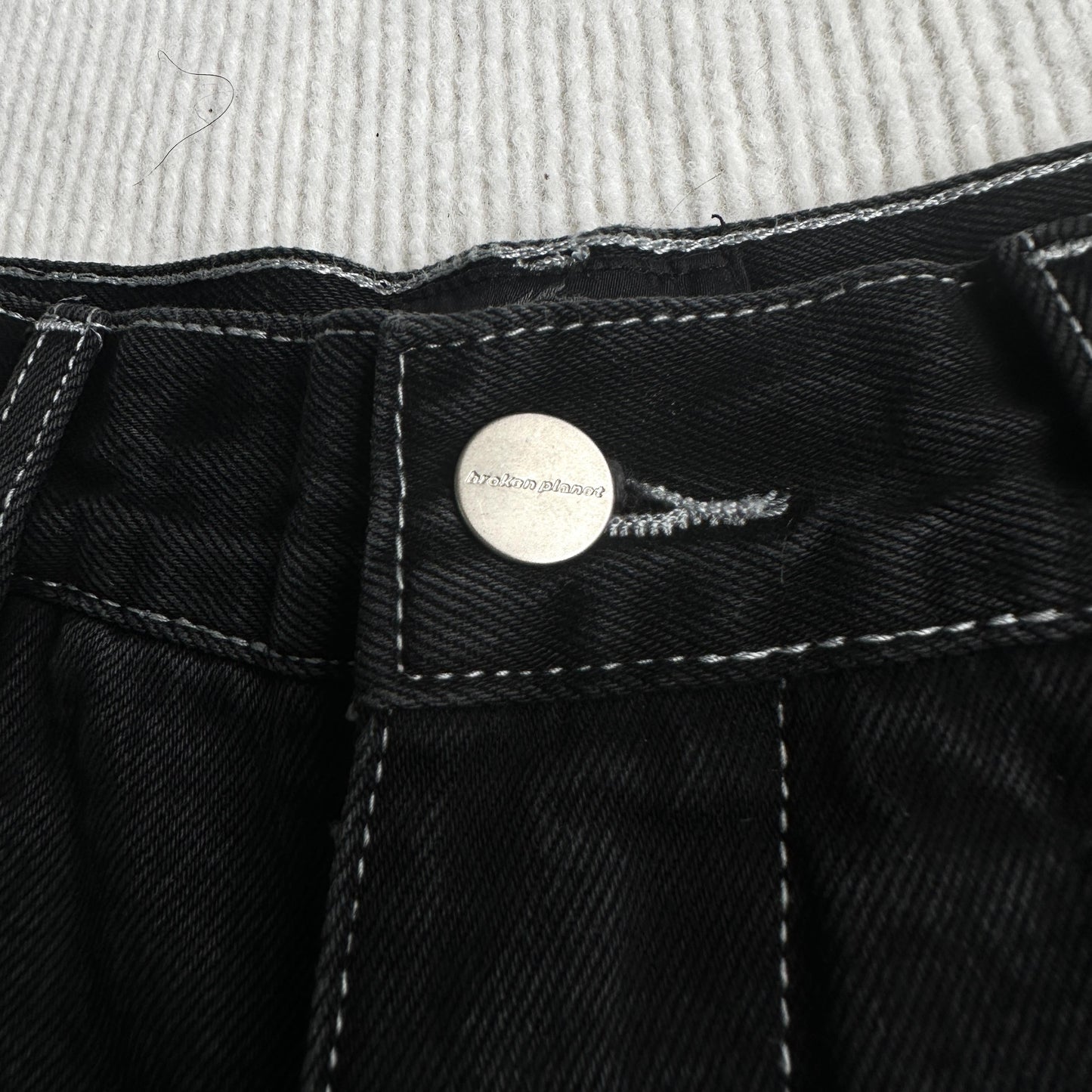 Short en jean Broken P