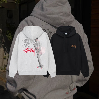 Sweat à capuche Stussy vintage
