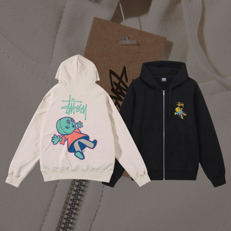 Stussy Zip Hoodie Dollie