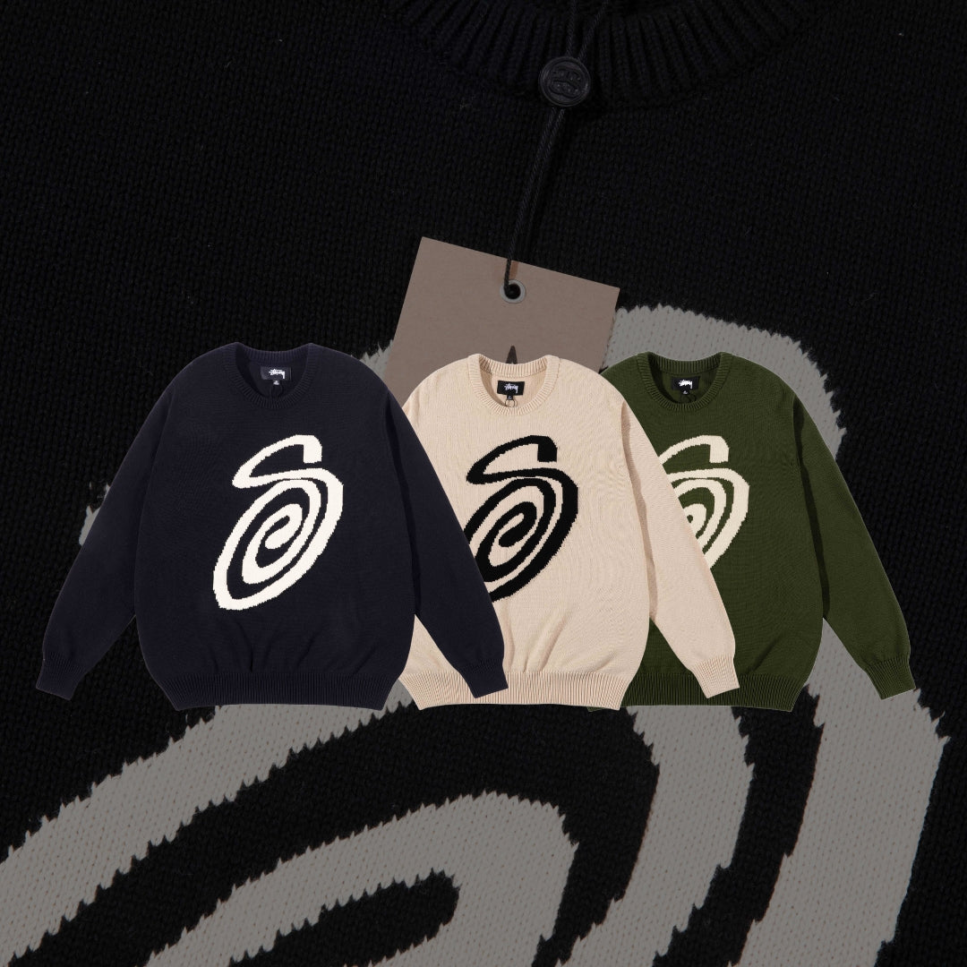 Pull en maille Stussy