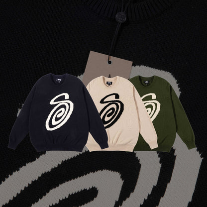 Pull en maille Stussy