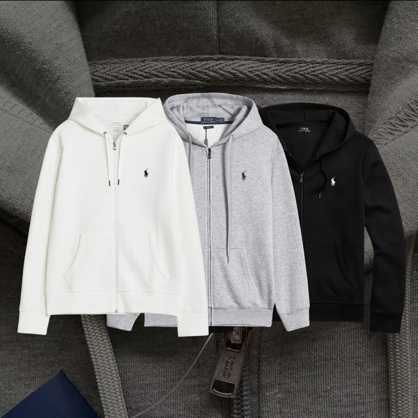 Sweat à capuche zippé basique Ralph Lauren