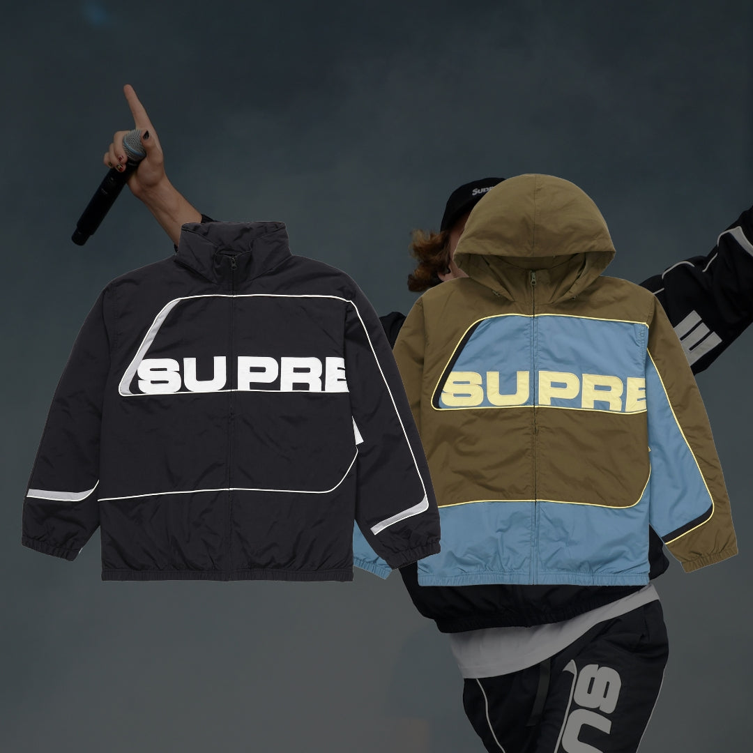 Veste de survêtement avec empiècements Supreme S