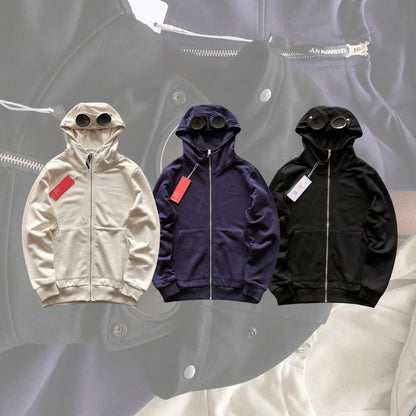 C.P. Company Sweat à capuche zippé