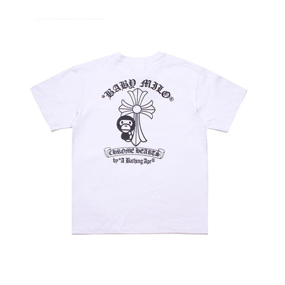 T-shirt Bape x Chrome Hearts 1:1