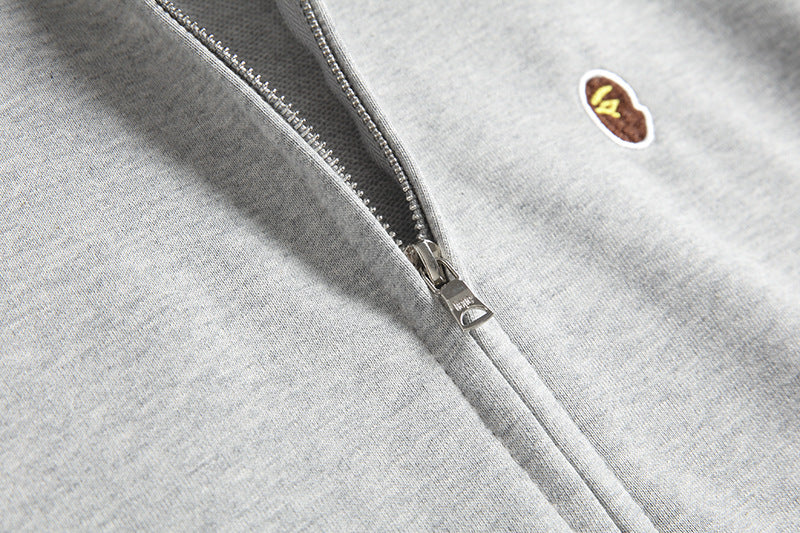 Bape Basic Zip Hoodie