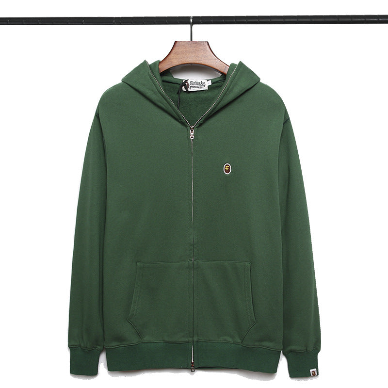 Bape Basic Zip Hoodie