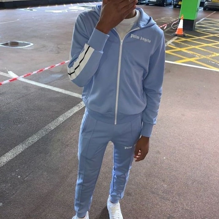 Palm Angels Suit Baby Blue