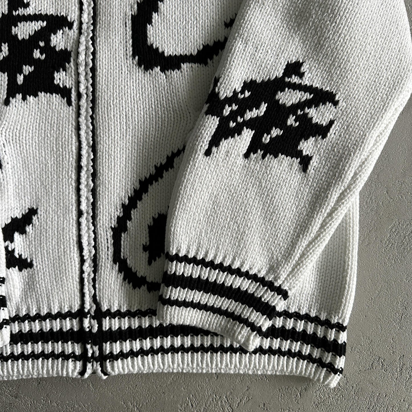 Pull Jacquard en Maille Corteiz