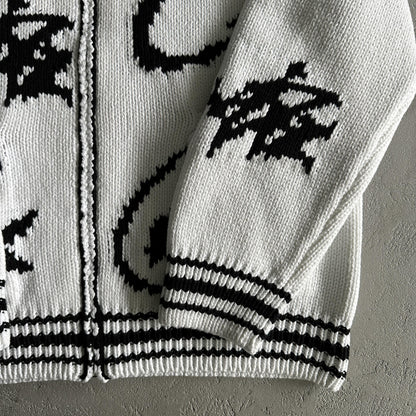 Pull Jacquard en Maille Corteiz