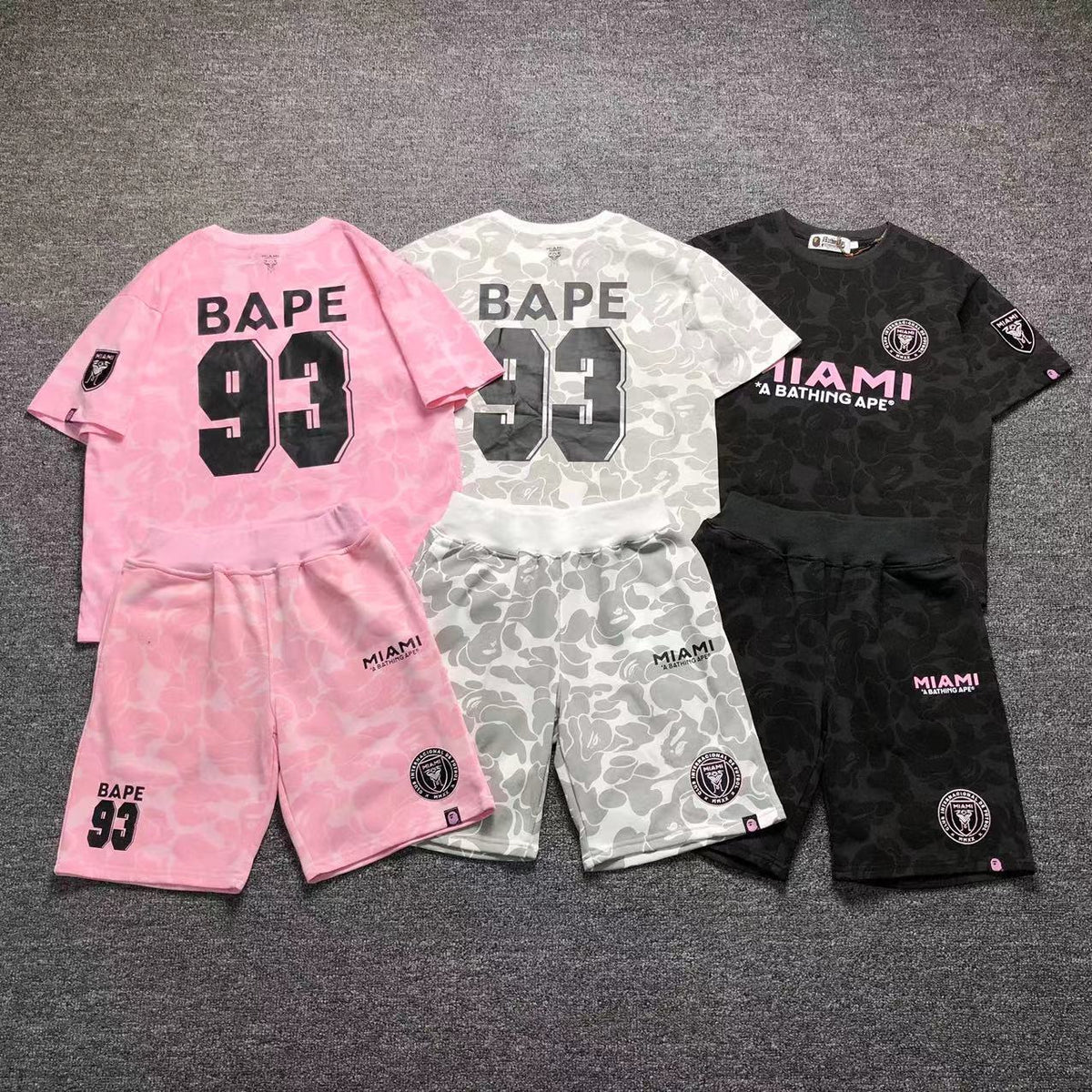 Maglietta e Pantaloncini Bape